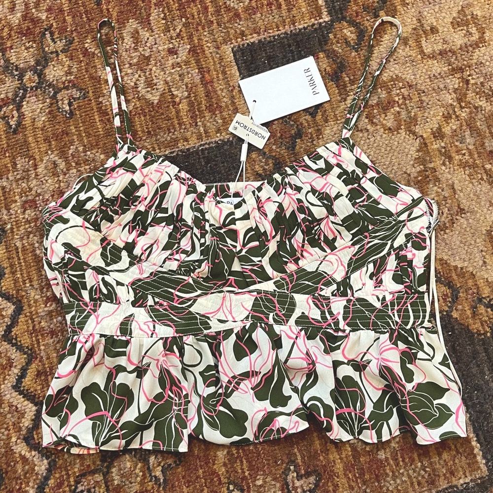 Nordstrom Parker Zip Tank Size 10 NWT